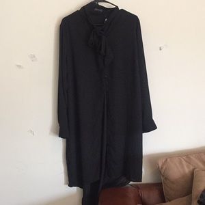 Black long shirt
